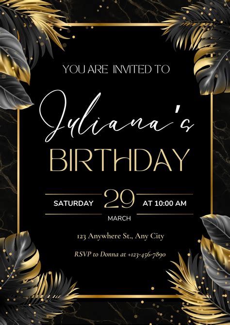 male birthday invitation templates free|Free Online Custom Birthday Invitation Maker .